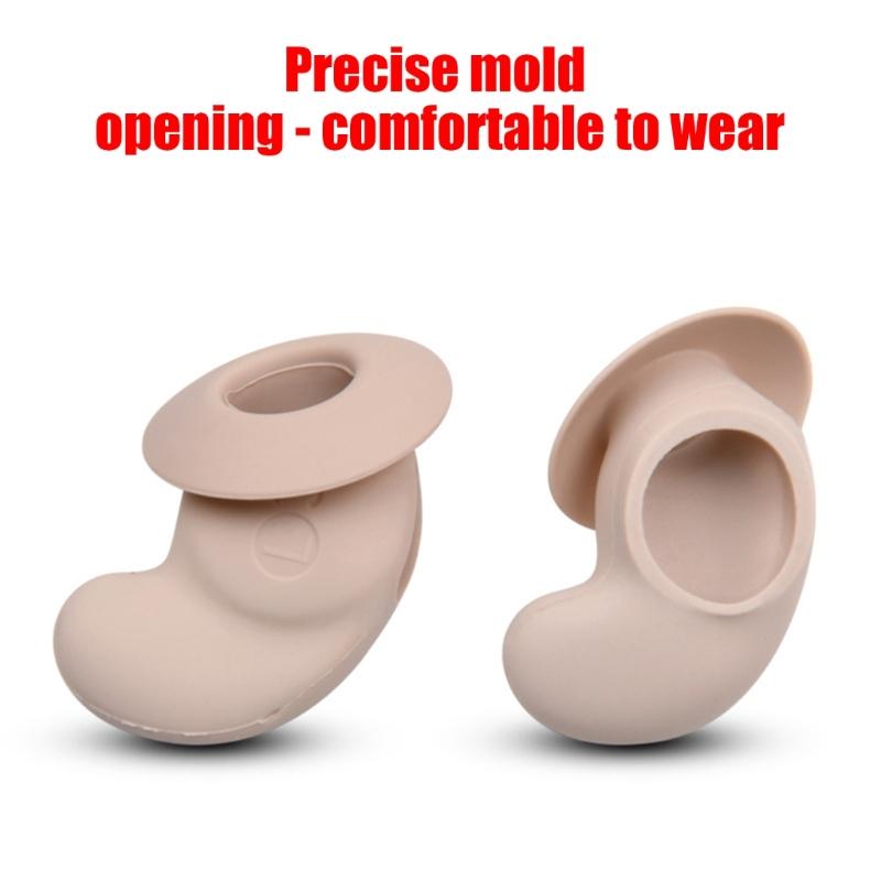 6 Pack Silicone Ear Tip Plugs Sleeve In Ear Headphone Soft Comfortable Earbud Covers Enhancing Sound Isolation for Sleep
