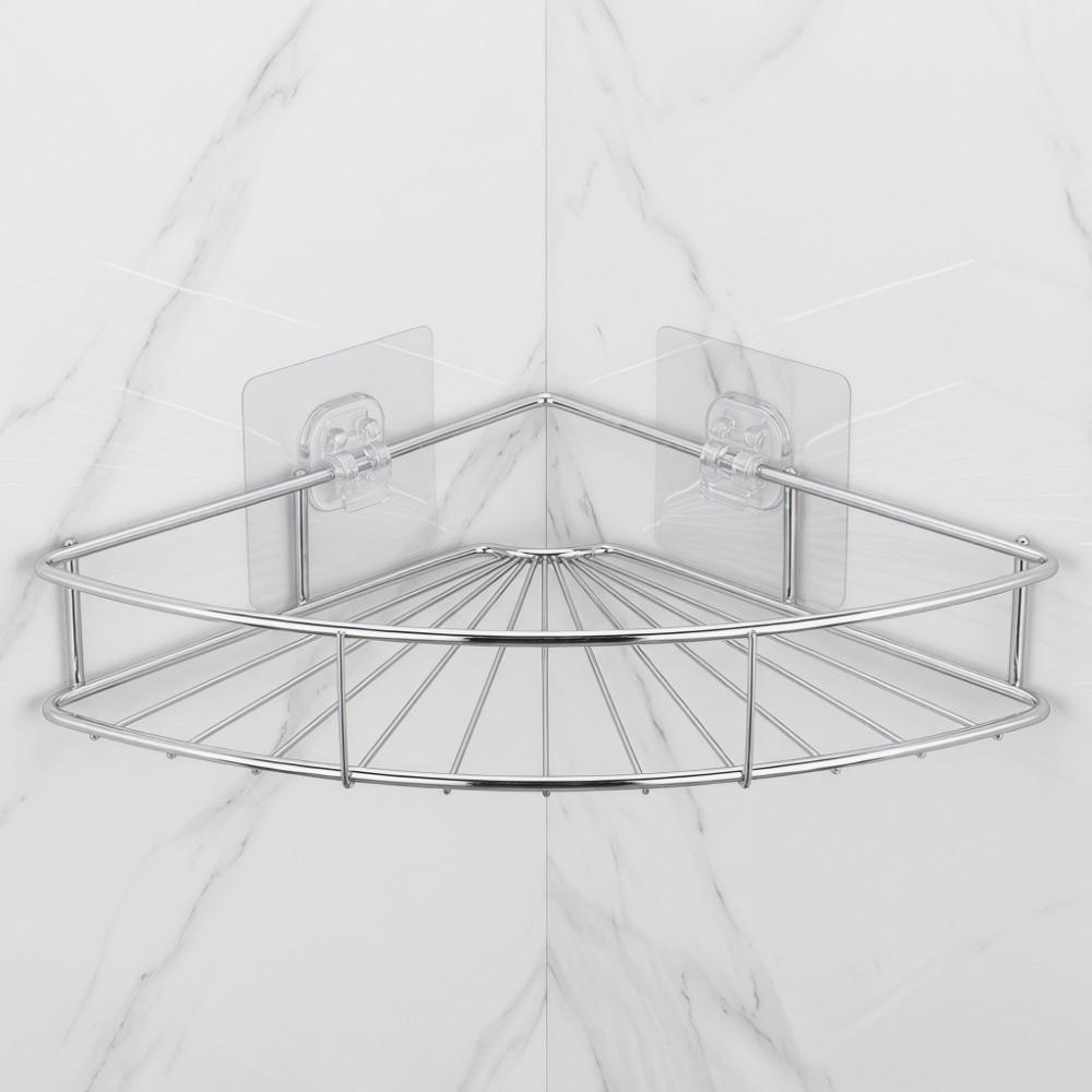 Triangular Design Corner Bathroom Shelf Bathroom Rack Organizer Bathroom Kitchen Shower