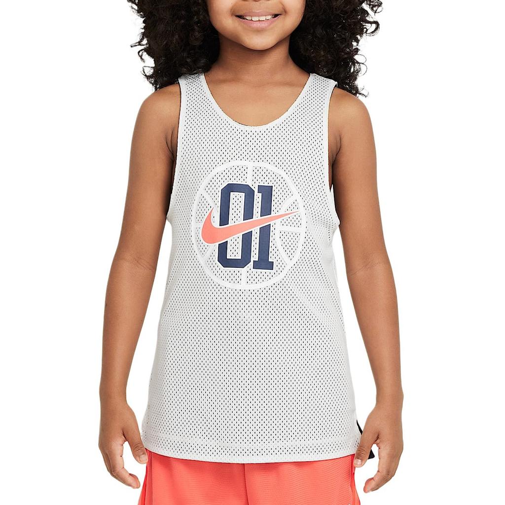Nike Tank Top SS25 White/Blue Teenagers IB9964-133