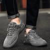 New Summer British Style Genuine Leather Lace-up Sneakers Retro Fashion Sports Casual Shoes Soft Bottom Wild Trendy Men's Shoes