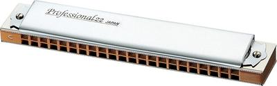 Tombo Double Note Harmonica 22 Holes 1722C