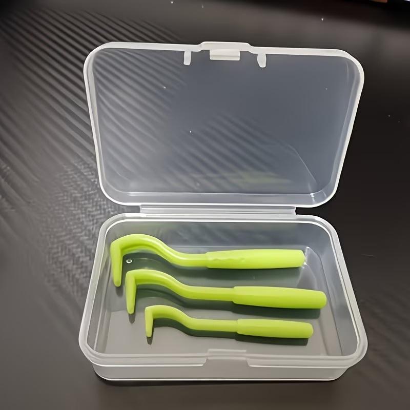 Tick Remover Tool Set Portable with Storage Case Safe Painless Removal for Dogs Cats Outdoor Hiking Travel Use