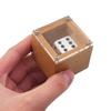 Wood Magic Tricks Dot Number Change Die Magia Stage Illusion Props Gimmick Mentalism Funny Magician Supplies