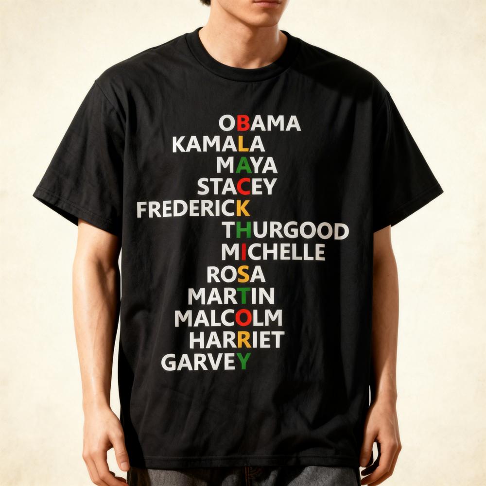 Black History Month Leaders Unisex T-Shirt
