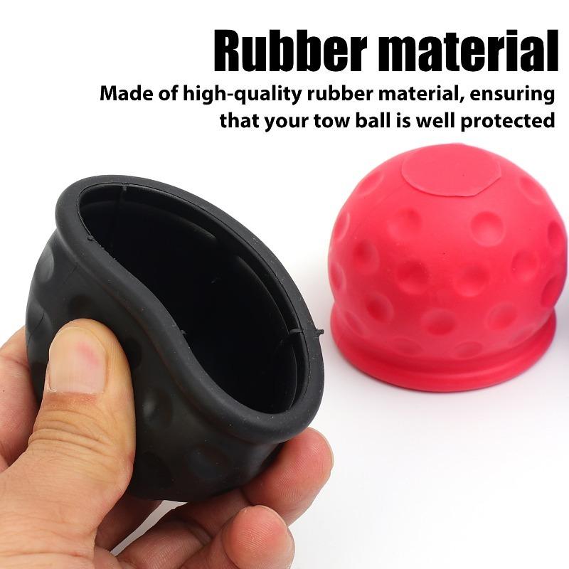 Universal Hitch Trailer Towball Head Protect Brand New Tow Bar Ball Cover Cap Trailer Ball Cover Dustproof Car Truck Accessories