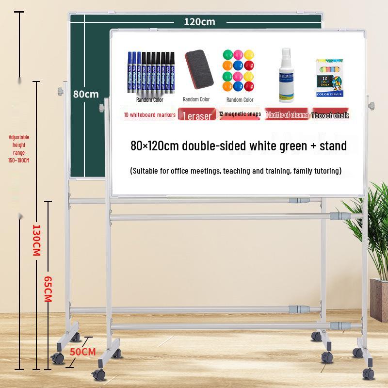 Nastavitelná tabule na stojanu pro domácí, kancelářské a třídní použití