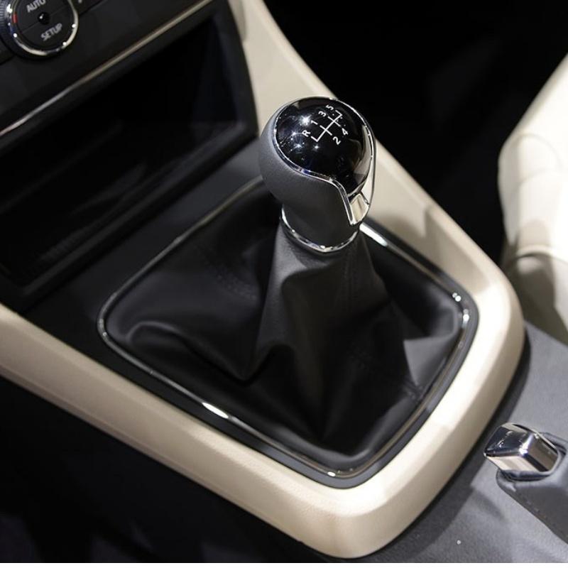 Gear Shift Knob Shifter Lever Stick Gaiter Boot Cover Cars Accessories Replacement Parts For SEAT IBIZA IV (6j) 2009-2017
