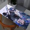 Naruto Kakashi Hatake Mauspads Groß Gamer Gaming Zubehör Speed Tastatur Gummi Sperrkante Schreibtischunterlage Laptop Mauspads