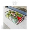 Stainless Steel Hanging Flower Rack, Wide Balcony Rail Planter Shelf, Adjustable