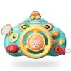 Dessin Animé Simuler Conduite Voiture Volant Bébé Jouets Sonores Enfants Éducatif Précoce Poussette Conduite Jouets Sensoriels