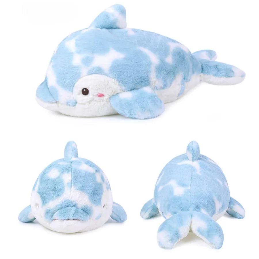 Seal Plush Pilllow Soft Sea Lion Shark Stuffed Plushies Dolphin Plush Doll Sea Life Fish Plush Toy Room Decor Cushion Doll