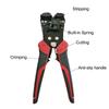 3-in-1 Professional Wire Stripper Tool,Electrical Cable Cutter,SelfAdjusting Stripping Tool,Crimping Stripping Plier
