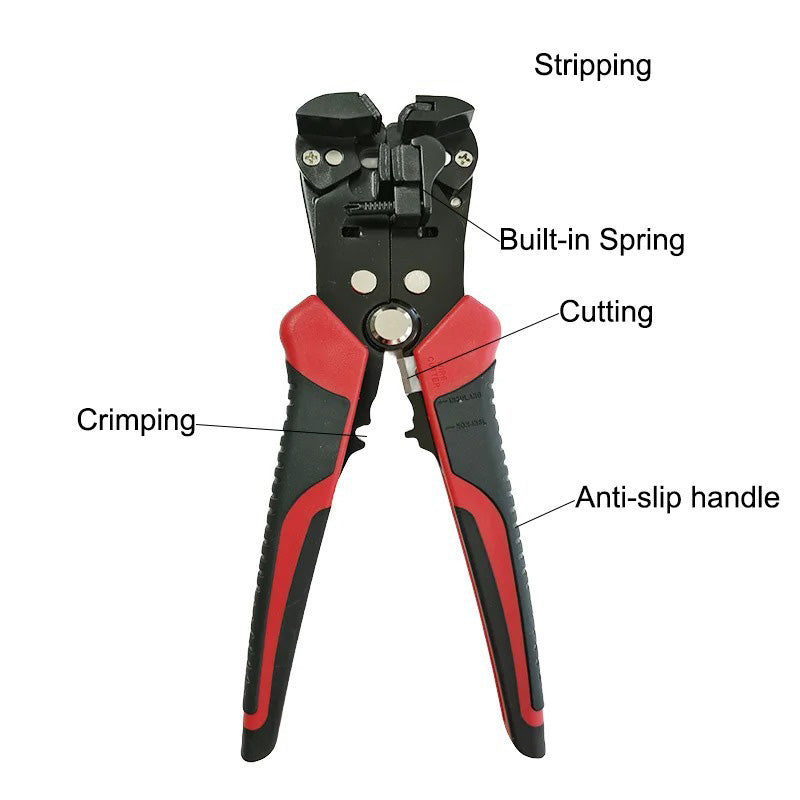 3-in-1 Professional Wire Stripper Tool,Electrical Cable Cutter,SelfAdjusting Stripping Tool,Crimping Stripping Plier