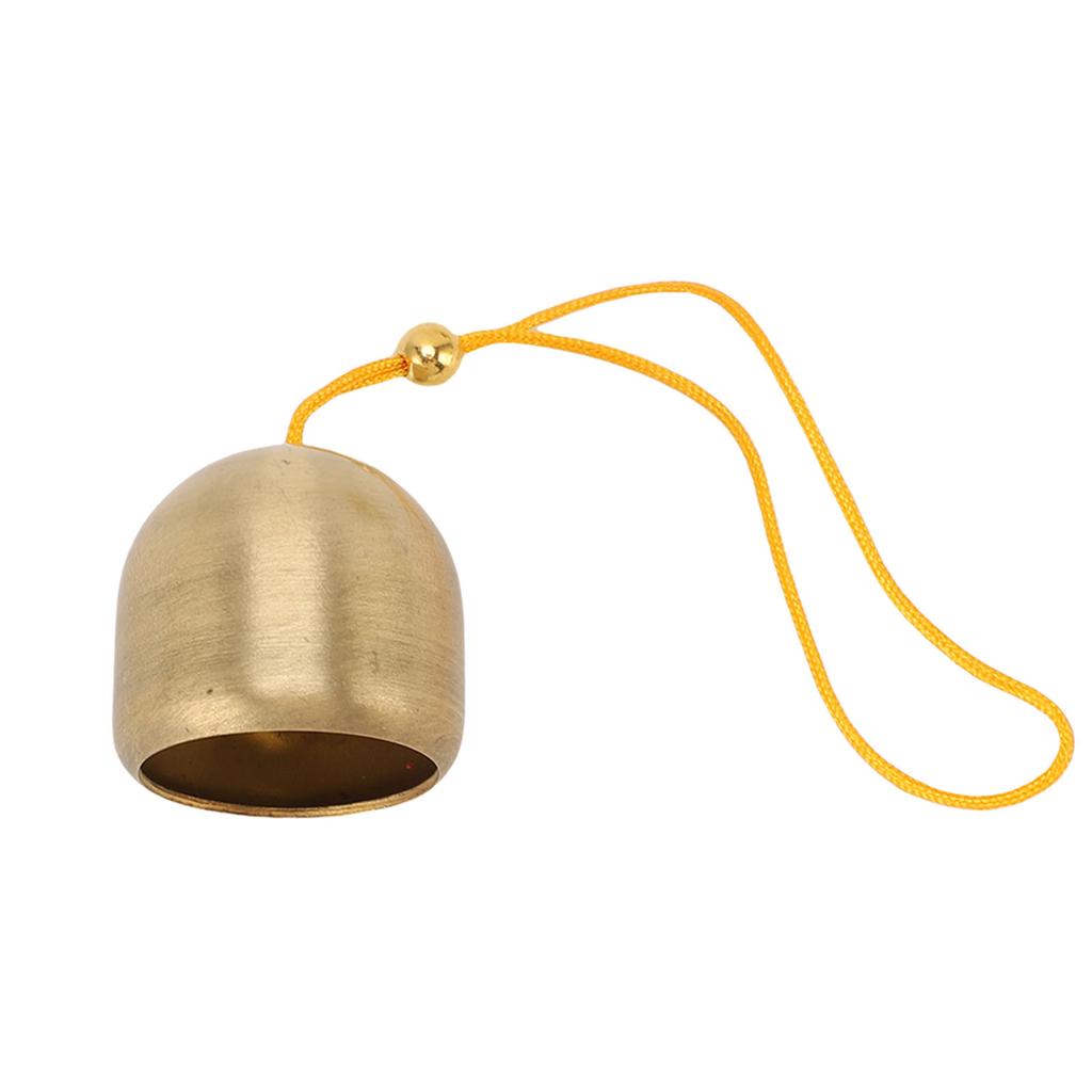 Hanging Bell Brass Clear Crisp Sound Versatile Bag Decor for Students Outdoor Enthusiasts Gift