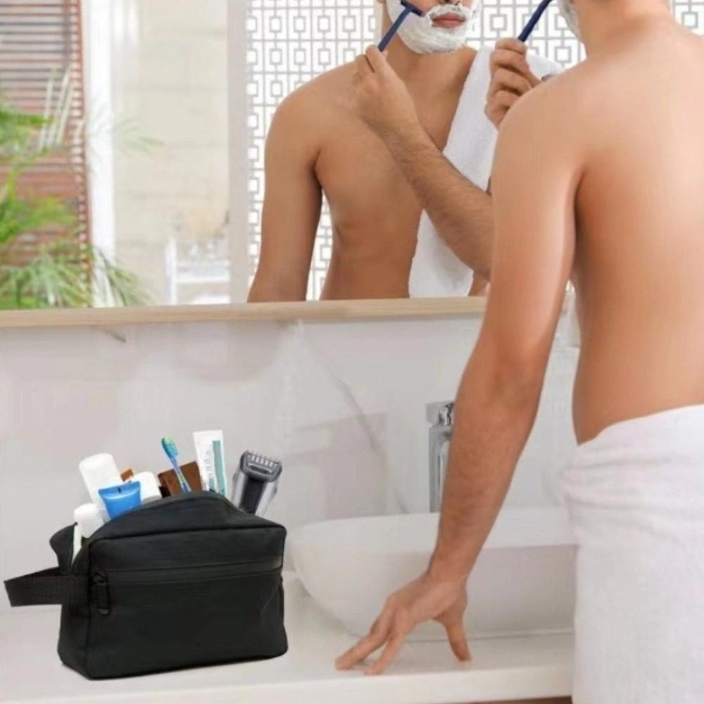 Waterproof Travel Storage Bag Oxford Women Makeup Bag Travel Organizer Men Wash Bag  Skincare