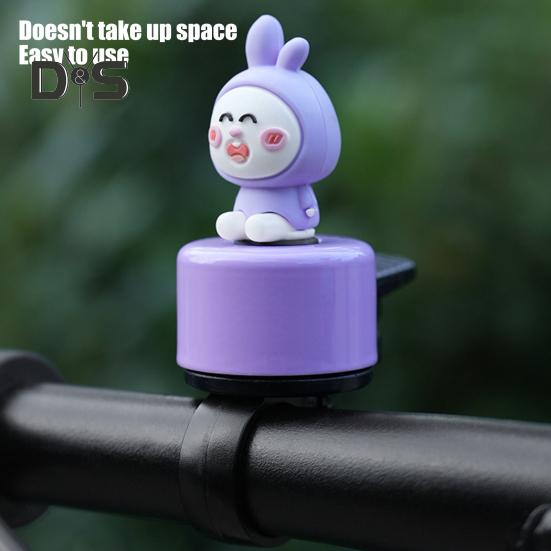 Mini Cartoon Animal Bike Bell Loud Sound Lightweight Universal MTB Road Mountain Folding Bicycle Handlebar Alarm Bell Scooter Bike Accessories