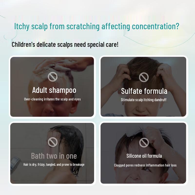 LD German Kids Aminosäure-Shampoo für 6-12 Jahre