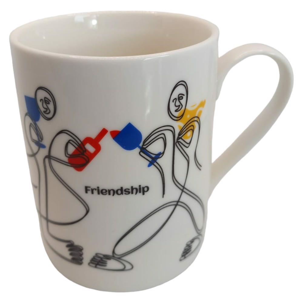 Kubek Ceramiczny Z Napisem Friendship Przyjaźń Prezent Dla Przyjaciółki