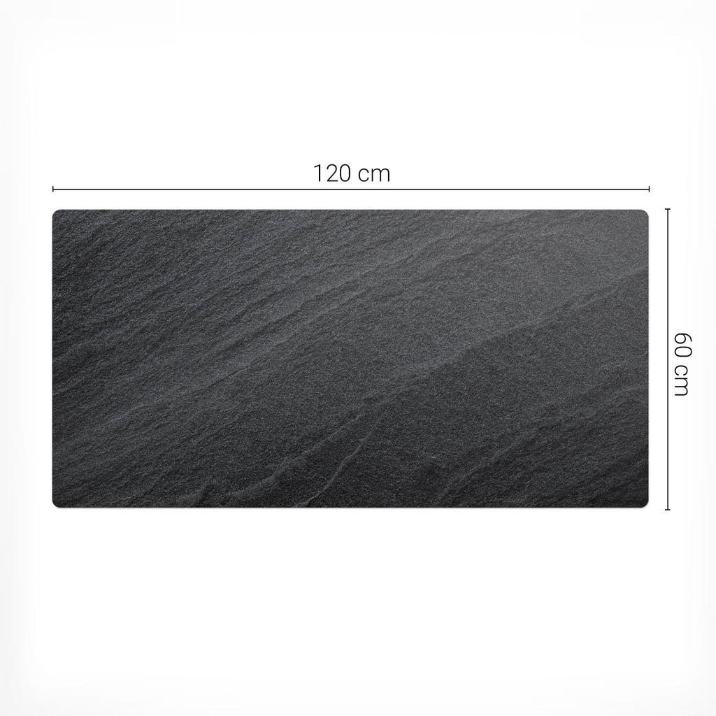 Podkładka Gamingowa Pod Mysz I Klawiaturę Kamienista Tekstura 120X60 Cm