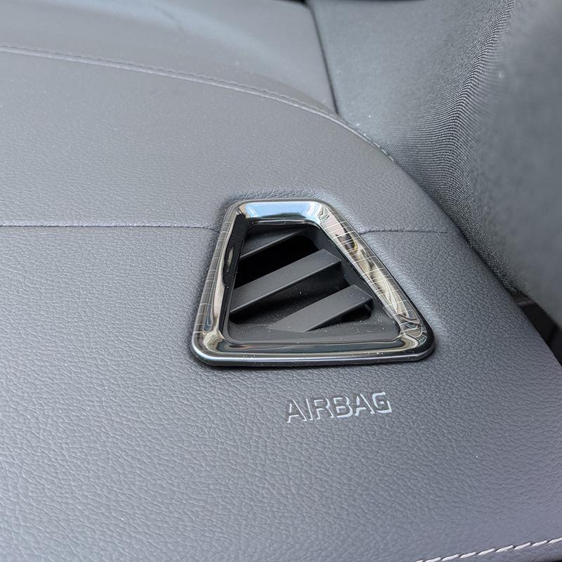 Compatible XC60/S60/V60 Air Vent Mask Decorative Stickers for Center Console Dashboard.