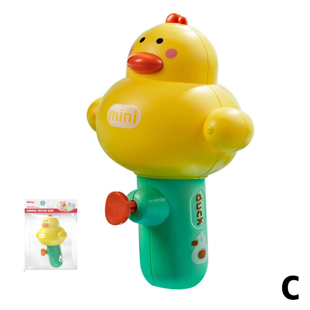 

Водяной пистолет с динозавром для детей, мультяшный милый, веселый, на открытом воздухе, поглощающий мультяшный игрушечный бой, вода, маленький, будьте Z8N8 duck-onesize