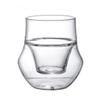 Double-Layer Insulated Glass Tea Cup with Hanging Ear Household Anti-Scalding Milk Mug High Temperature Resistant Coffee C