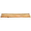 VidaXL Table Top 140x60x3.8 Cm Live Edge Solid Mango Wood, Wooden Table Top, Side Table Top, 370745