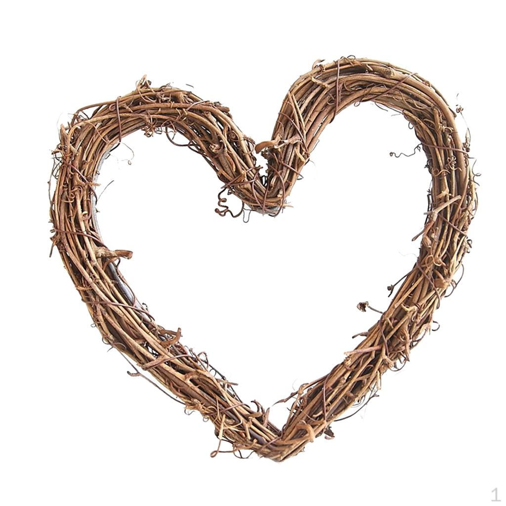 Front Door Wreath For All Seasons Flower Garland Round / Heart Star Shape,Perfect