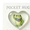 Frog Pocket Hug with Gift Card Frog Again The Machine Protest Pocket Hug Token Emotional Support Frog with Inspirational Cards Keepsake Gift