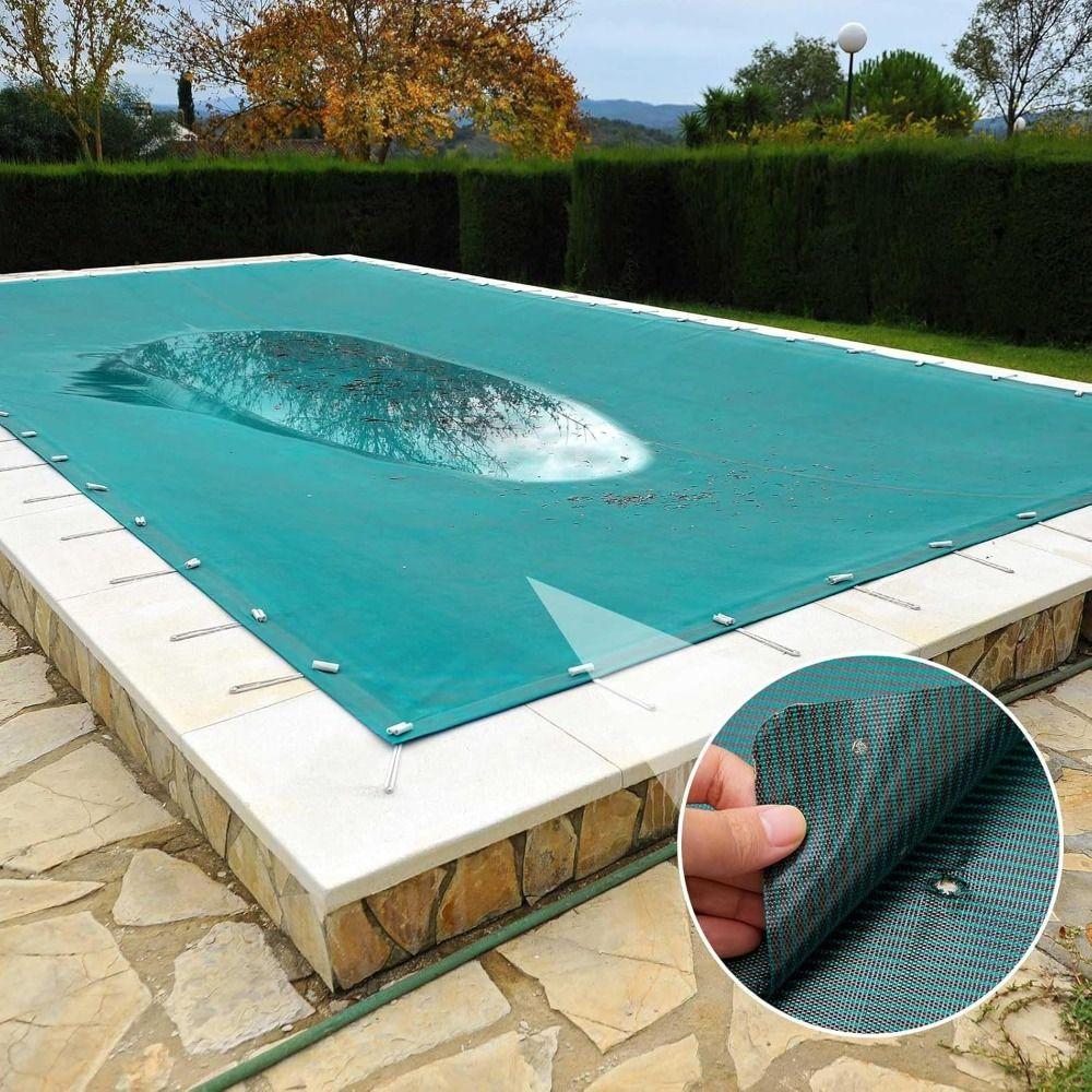 Self Adhesive Pool Cover Repair Patch Tear Resistant Mesh Pool Cover Repair Patch