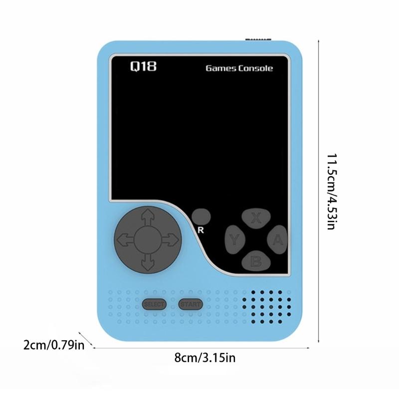 Game Console Thin Video Console Built in 500 Game Portable Gaming System Support AV Output Gift for Teens Kids