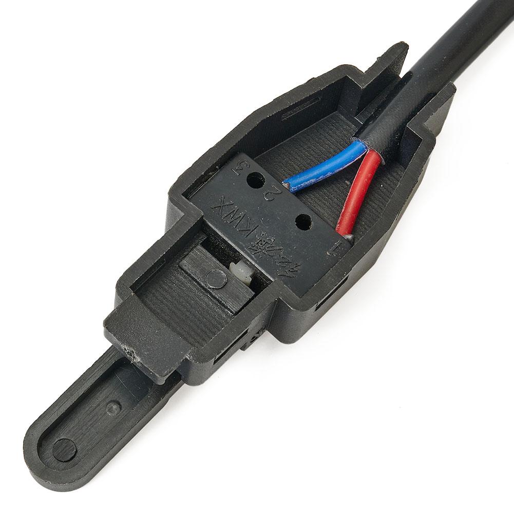 Black Tig Torch Switch 2pcs/kit For TIG Welding Torch With Ready Welded Cable