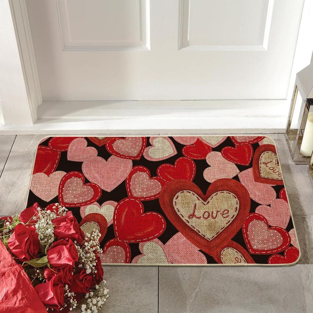 Entrance Door Mat Bathroom Shower Area Absorbent Foot Mat Living Room Bathroom Floor Mat