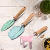 Cute Garden Planting Tools Creative Leaf Flower Design Garden Shovel Rake Plant Loosening Tool Household Gardening Accessories