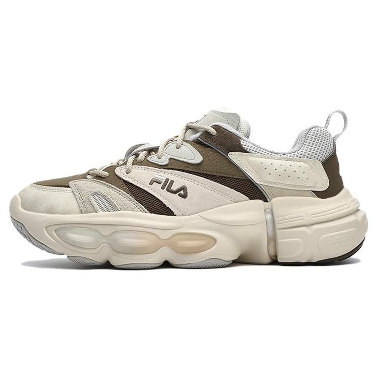 Fila ET Casual Shoes Fashion Versatile Comfortable Shock Absorbing Durable Low Top Lifestyle Men Sneaker White F12M342109FWC
