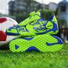 2023 New School Season Children's Football Shoes Rotating Button Boys Short Nails TF Training Football Shoes
