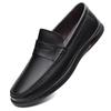 Fashion Casual Luxury Brand Men Loafers Italian Moccasins Breathable Slip On Men Walking Shoes Business Shoes Genuine Leather Men Shoes