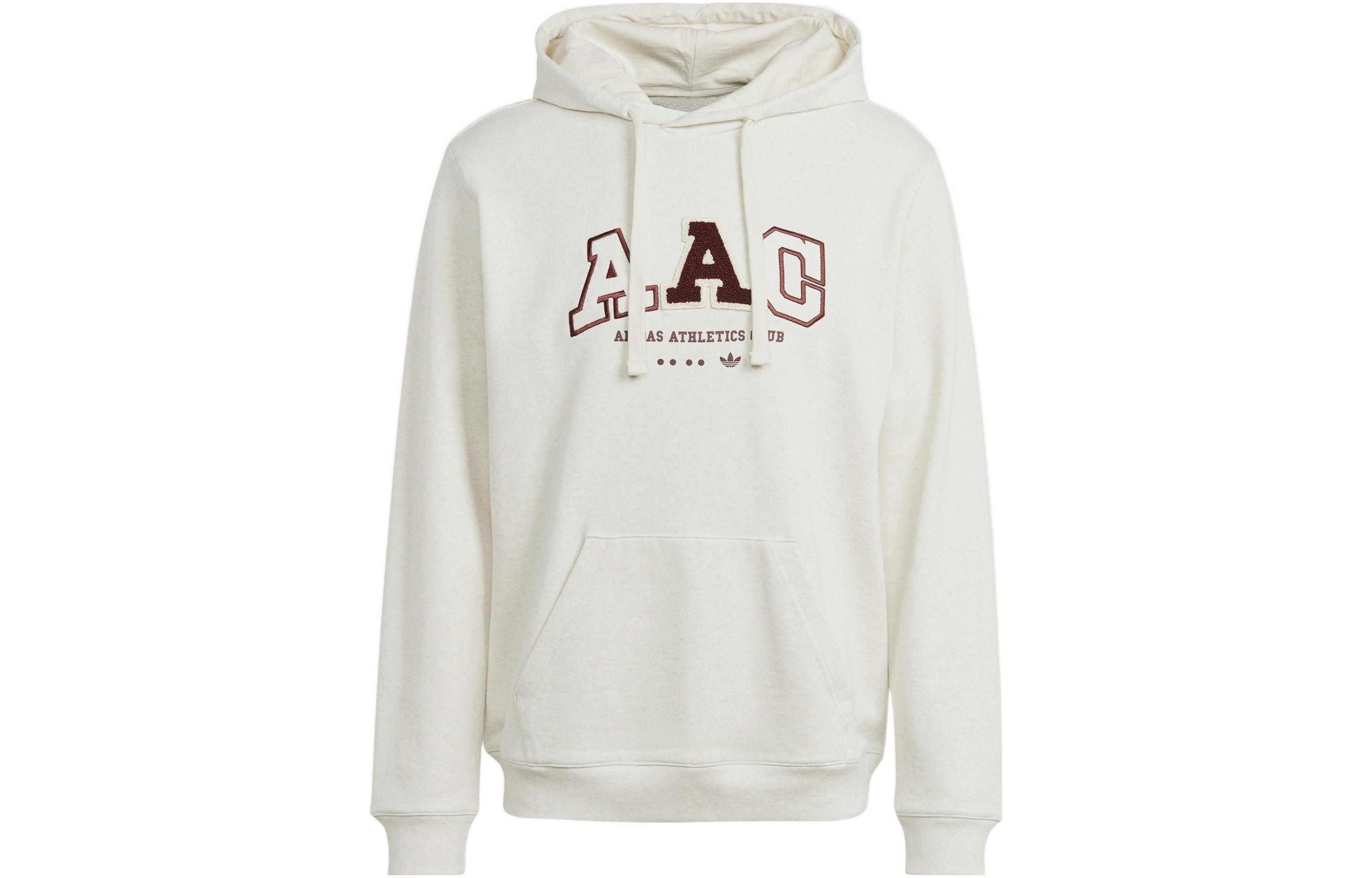 Adidas Originals Sweatshirts Men s Ecru Hooded Moderate Regular IC8382 XXL
