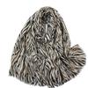 Winter Thick Viscose Scarves Women Sexy Leopard Zebra Fringe Shawls And Wraps Pashmina Stole Bufandas Muslim Sjaal 180*90Cm