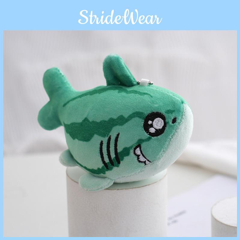 Cute Shark Plush Toy Pendant Keychain Creative Bag Decoration