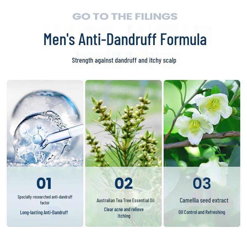 Gel Douche Rafraîchissant pour Homme Huile Essentielle d'Arbre à Thé Adolph