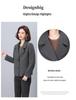 2024 Women's High-End Wool Coat: Petite Short Style with Suit Collar for Spring and Autumn