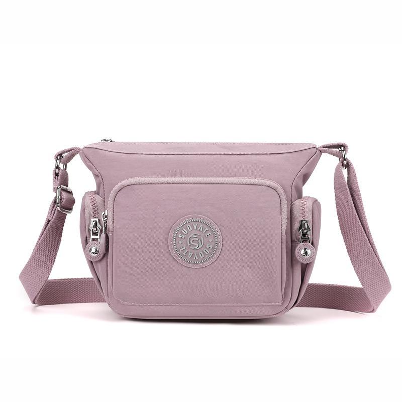 

Женская сумка этикетка осенний свет женская сумка-пельмень через плечо нейлоновая сумка дорожная сумка