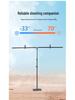 2m T-shaped Adjustable Photography Tripod Background Stand