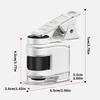 Kids Portable Microscope with 10X 30X 60X Magnification for Science Exploration Includes Smartphone Clip Easy To Use