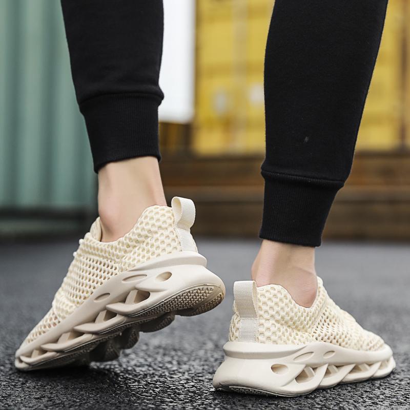 Summer Breathable  Unisex Sports Shoes Versatile Sports Casual Men's Hollow Mesh Sneakers Shoes  Sneakers for Women