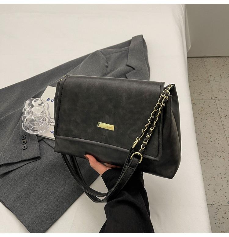 Large-capacity Bag Women's 2025 Autumn and Winter New Fashion Niche Women's Bag Texture Chain Shoulder Bag Crossbody Tote Bag