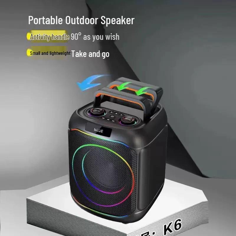 Aiwa K6 High Volume Bluetooth Outdoor Home Karaoke Speaker