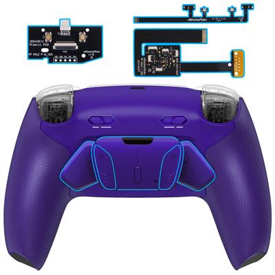 EXtremeRate RISE4 Plus MAX Back Paddle Kit Kompatibel mit PS5 Controller mit Clicky Trigger Stop Rubber Remappable Back Button Kit für Kompatibel