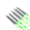 5-Piece Silicone Nail Art & Clay Dotting Pen Set - Double-Ended Tool for Scoring, Embossing & Shaping